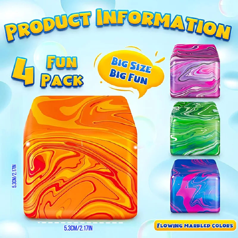 Snowflake Ice Cube Sugar Squishy (Blind Box)