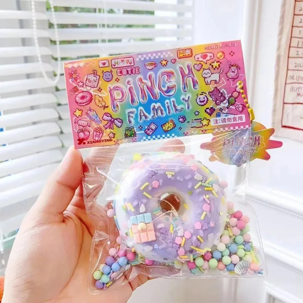 Kawaii Food Squishies (Donut, Waffle & Cake)