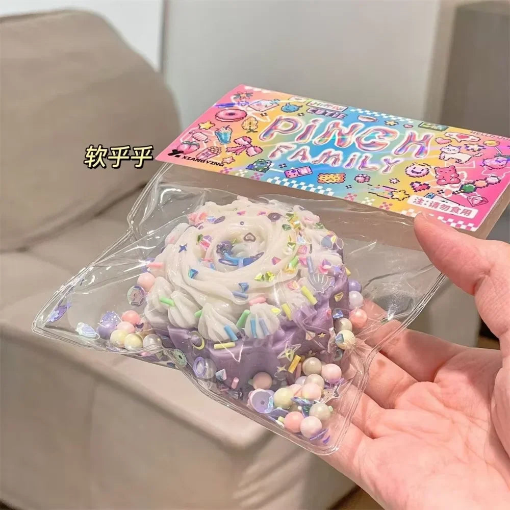 Kawaii Food Squishies (Donut, Waffle & Cake)