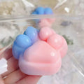 Rainbow Cat Paw Slow-Rise Squishy