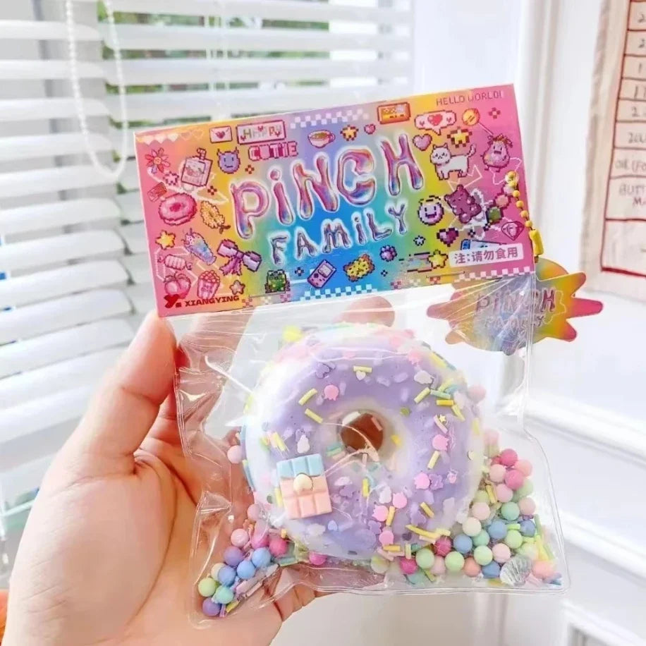 Kawaii Food Squishies (Donut, Waffle & Cake)