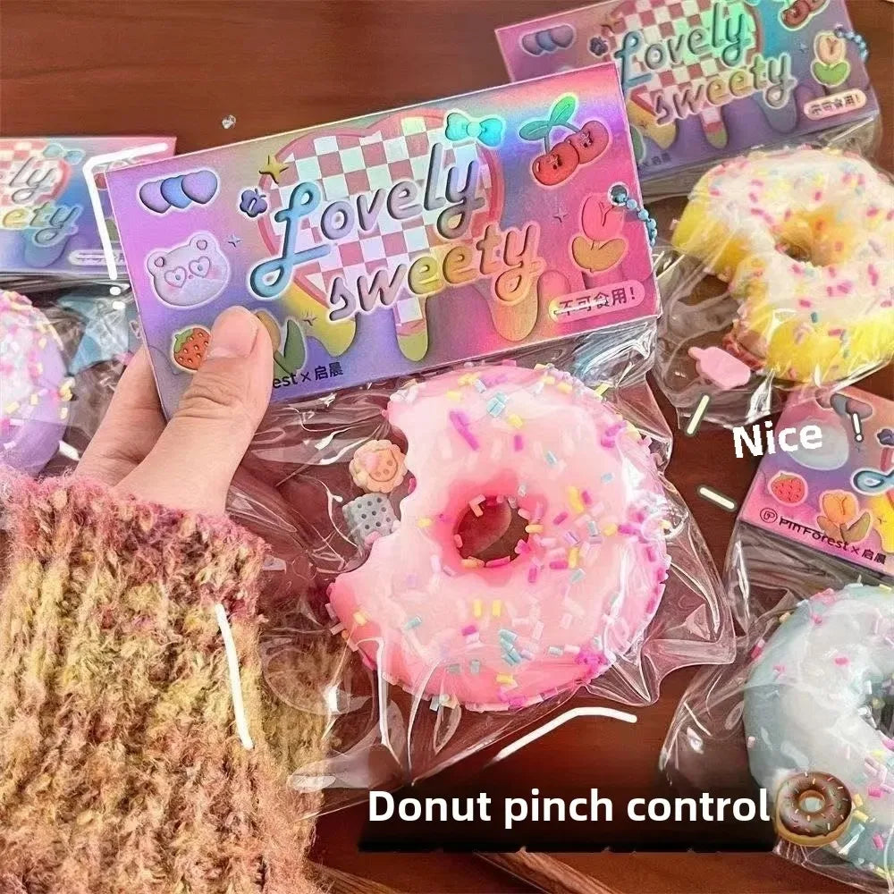 Kawaii Food Squishies (Donut, Waffle & Cake)