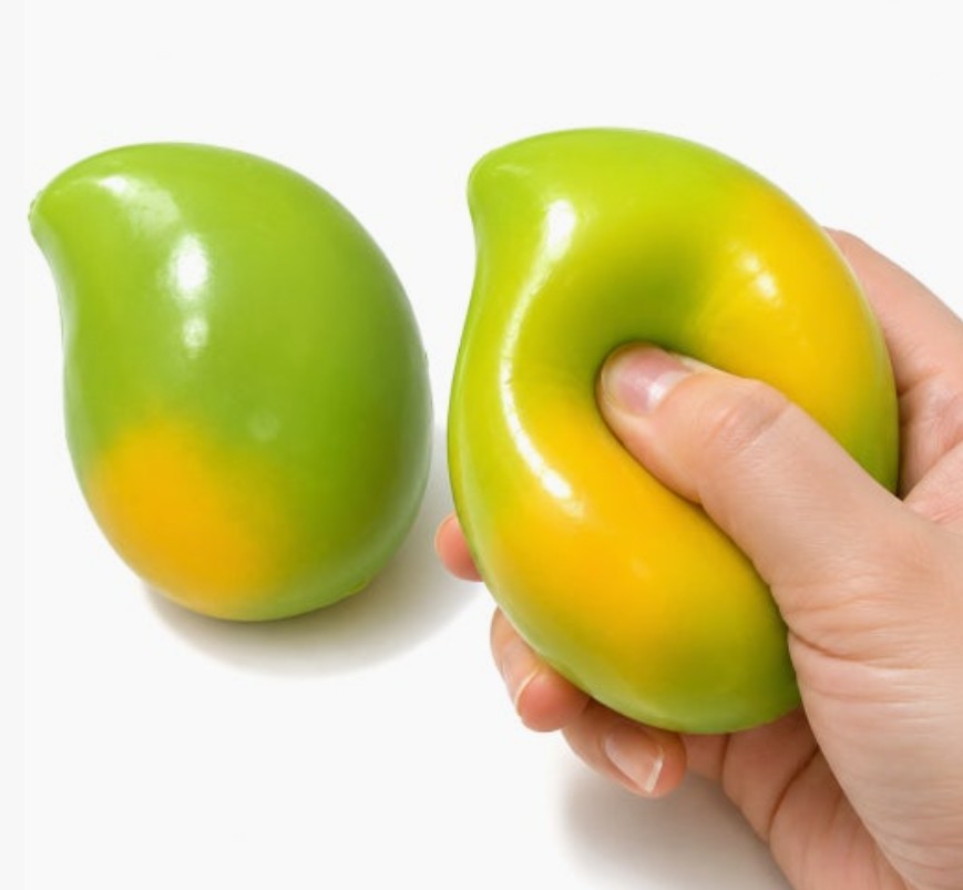 Color-Changing Crunchy Mango Squishy