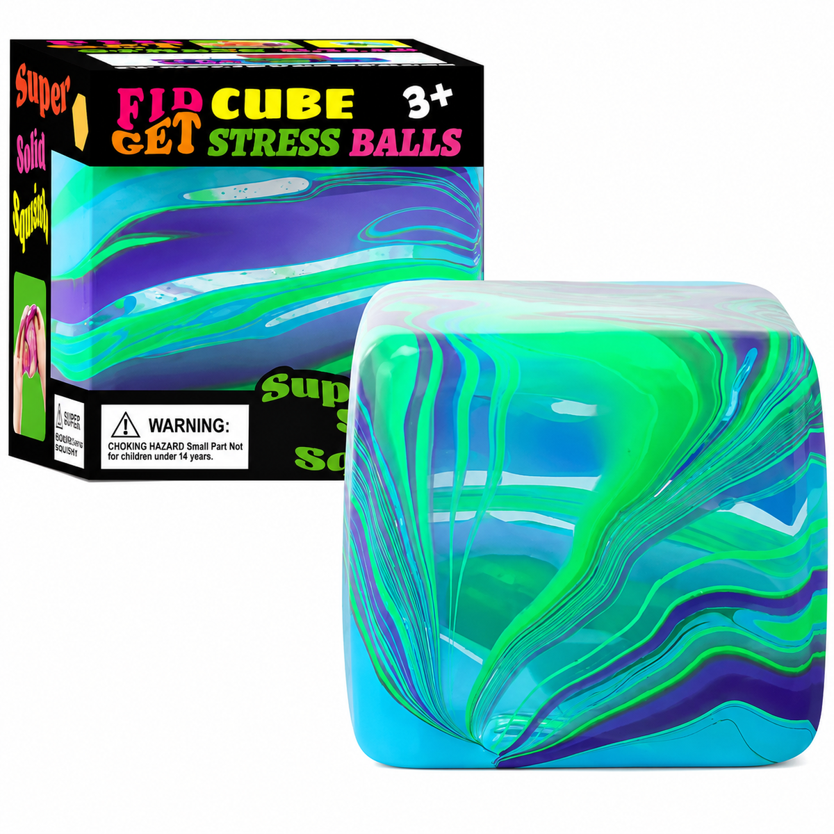Snowflake Ice Cube Sugar Squishy (Blind Box)