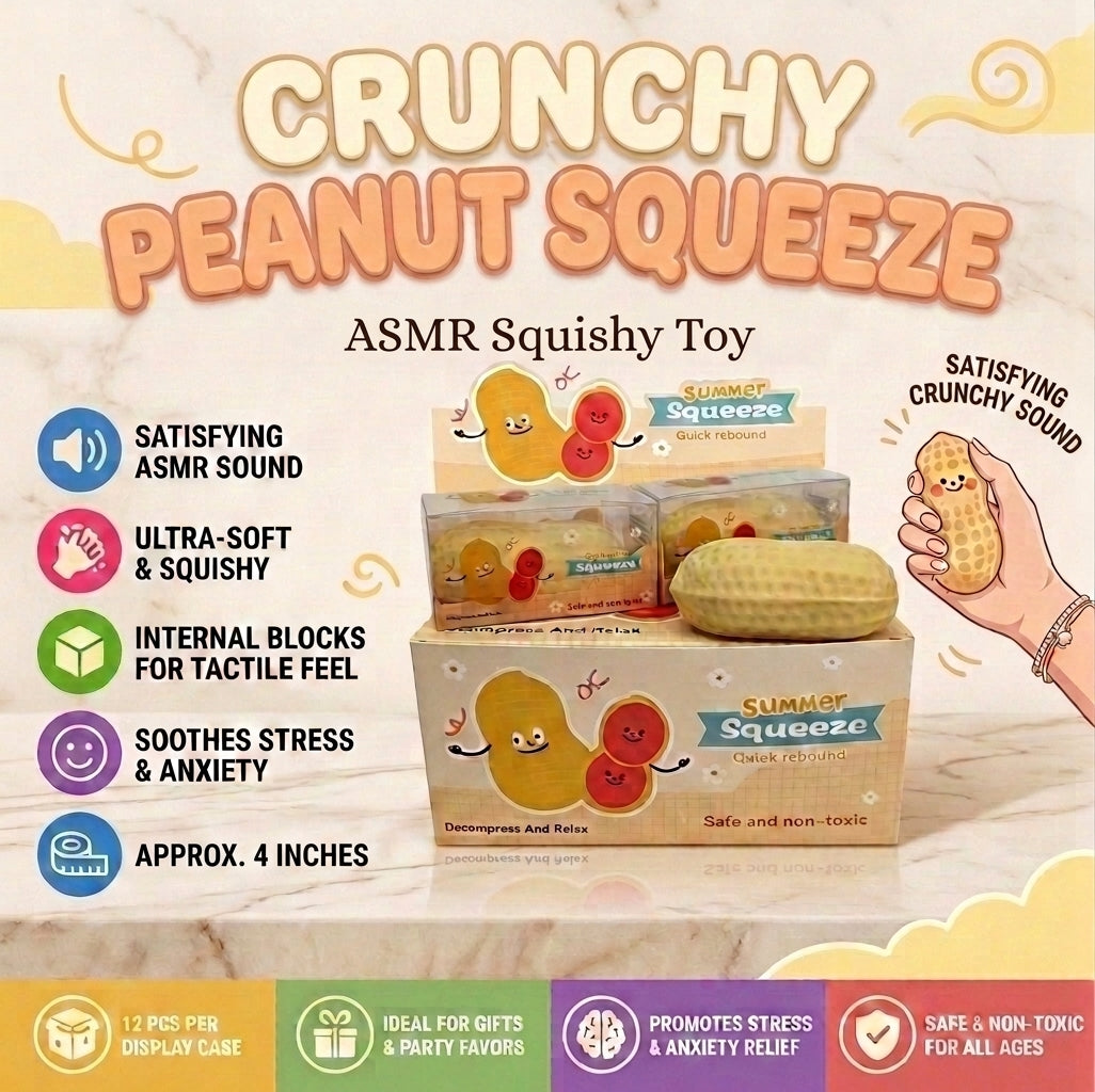 Crunchy ASMR Peanut Squishy