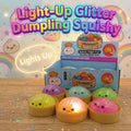 Light-Up Glitter Dumpling Squishy